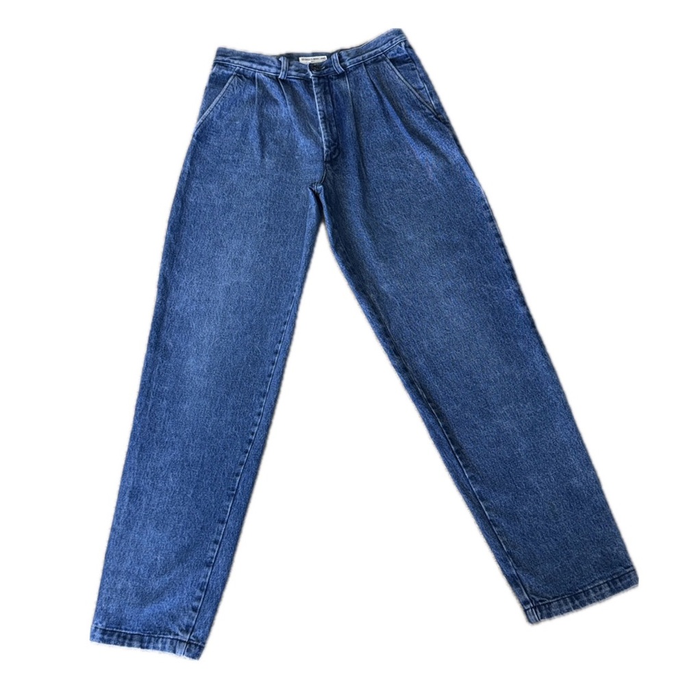 👖 GUESS by GEORGES MARCIANO Vintage 80s High Rise Jeans Tagged 32, Waist 28"